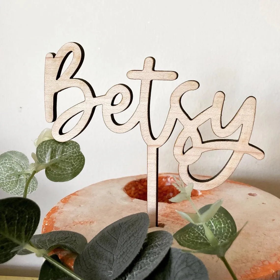 Customized Cake Topper – Custom Name Cake Decoration