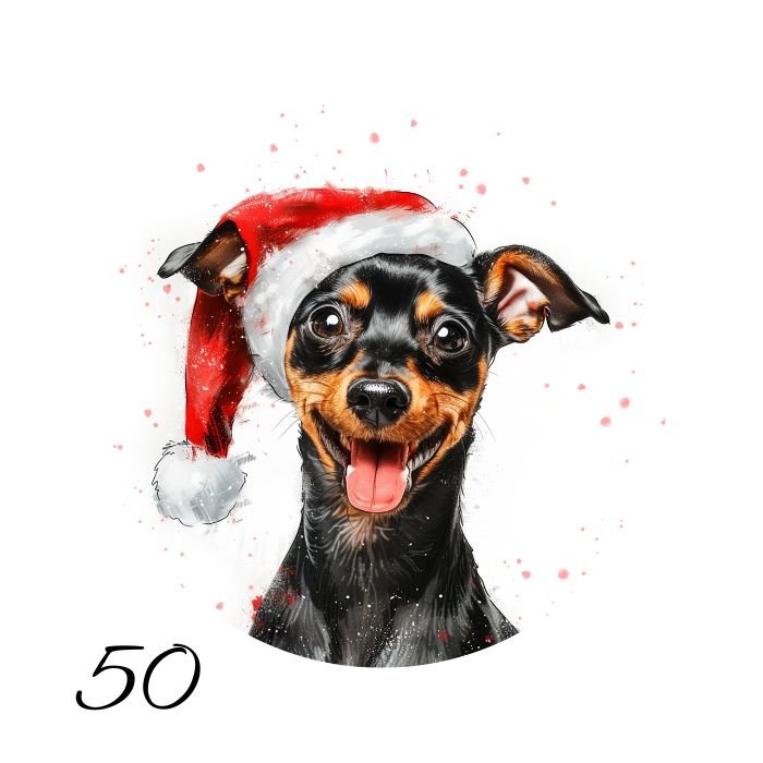 Dog Breeds Christmas Ornaments 50 more