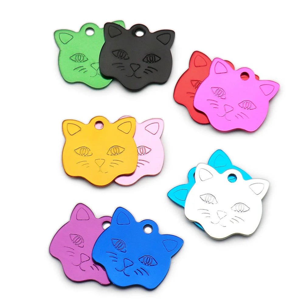 Engraved Cat ID Tag