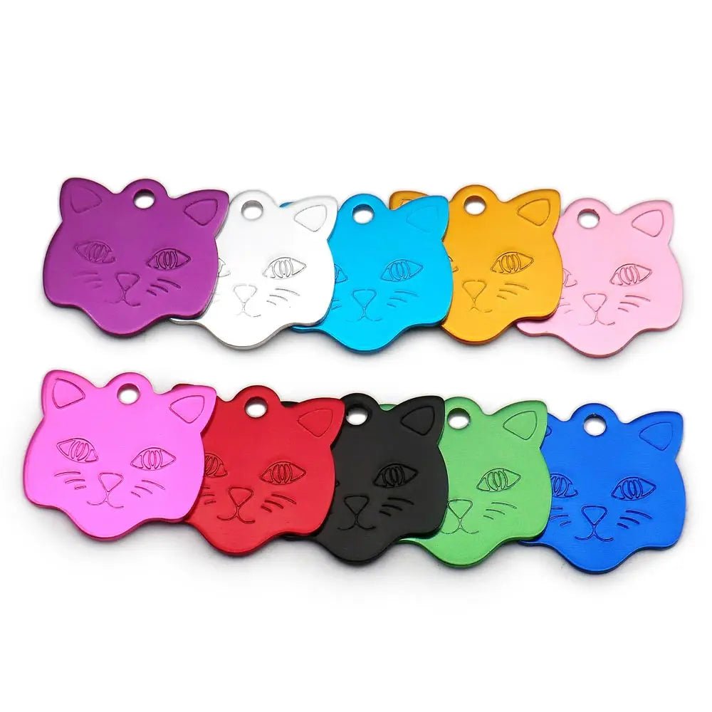 Engraved Cat ID Tag - pet id tag Personalisr Au