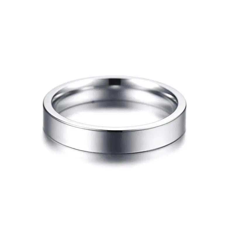 mens wedding band sterling silver