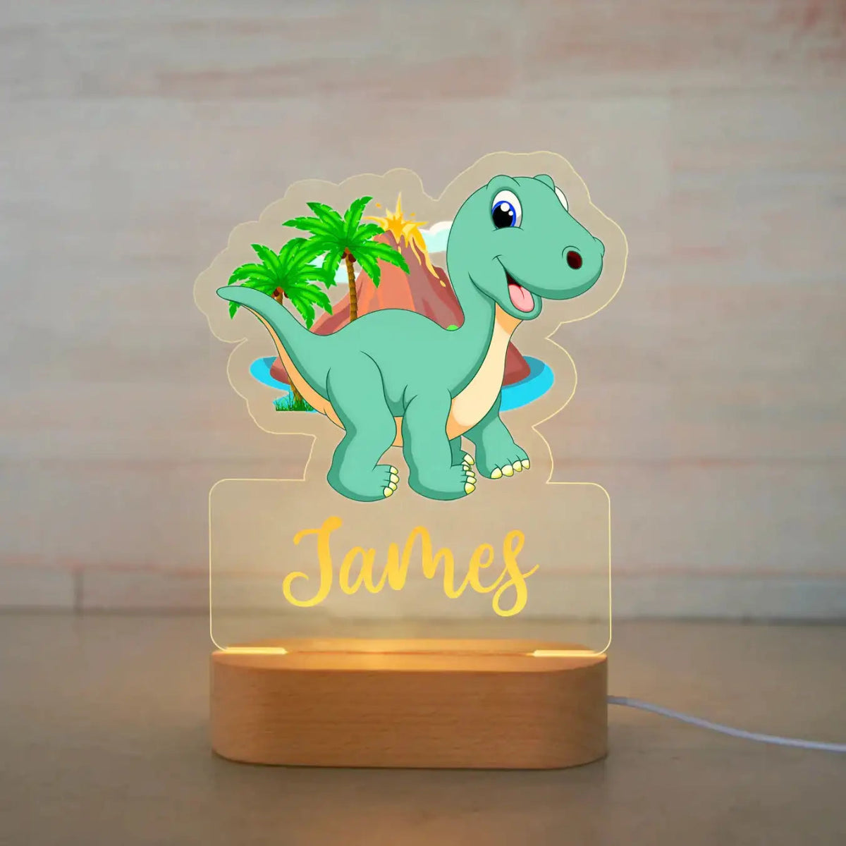 Kids Personalised Night Lights - Baby Zoo Animal Collection - nightlight - Personalisr Au