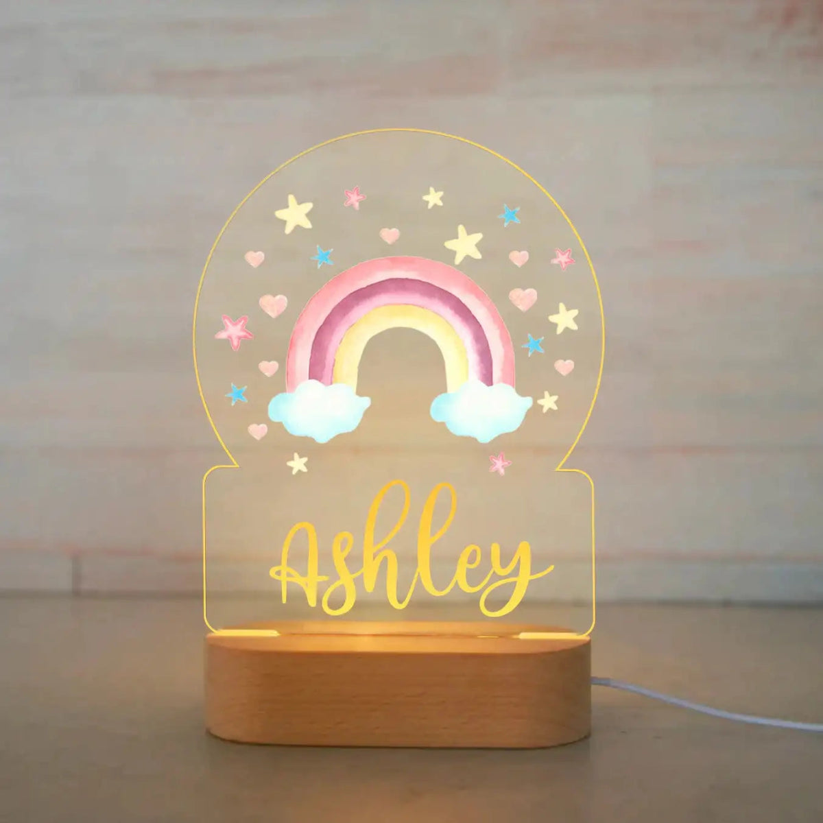 Kids Personalised Night Lights - Zoo, Trucks, Dinosaurs, Unicorns - nightlight Personalisr Au