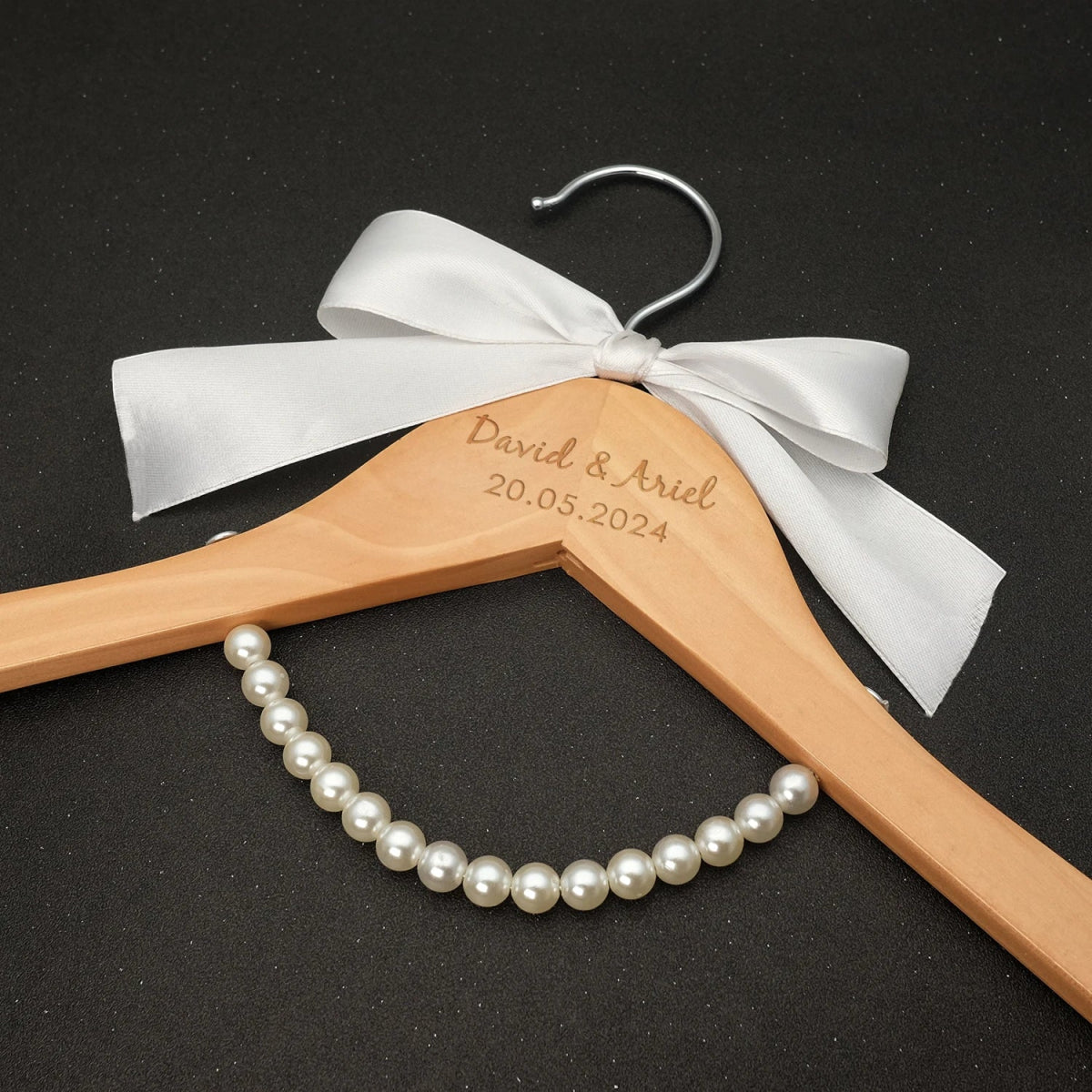 Love Story Customised Bridal Hangers