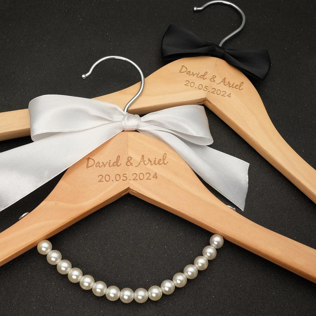Love Story Customised Bridal Hangers