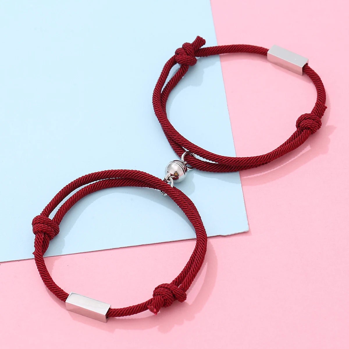 Magnetic Personalised Couples Bracelets - bracelet Personalisr Au