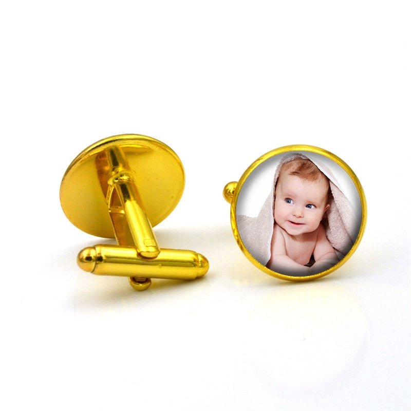 Mens Custom Photo Cufflinks - Cufflinks Personalisr Au
