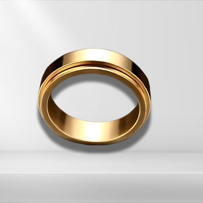Mens Personalised Spinner Ring - Name Rings Personalisr Au