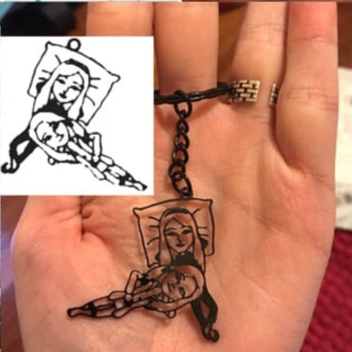 My Little Picasso Kids Custom Art NecklaceNecklaces