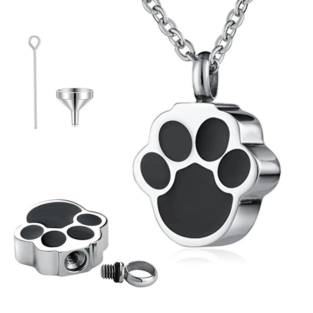 Paw Urn Pendant NecklaceNecklace Urn
