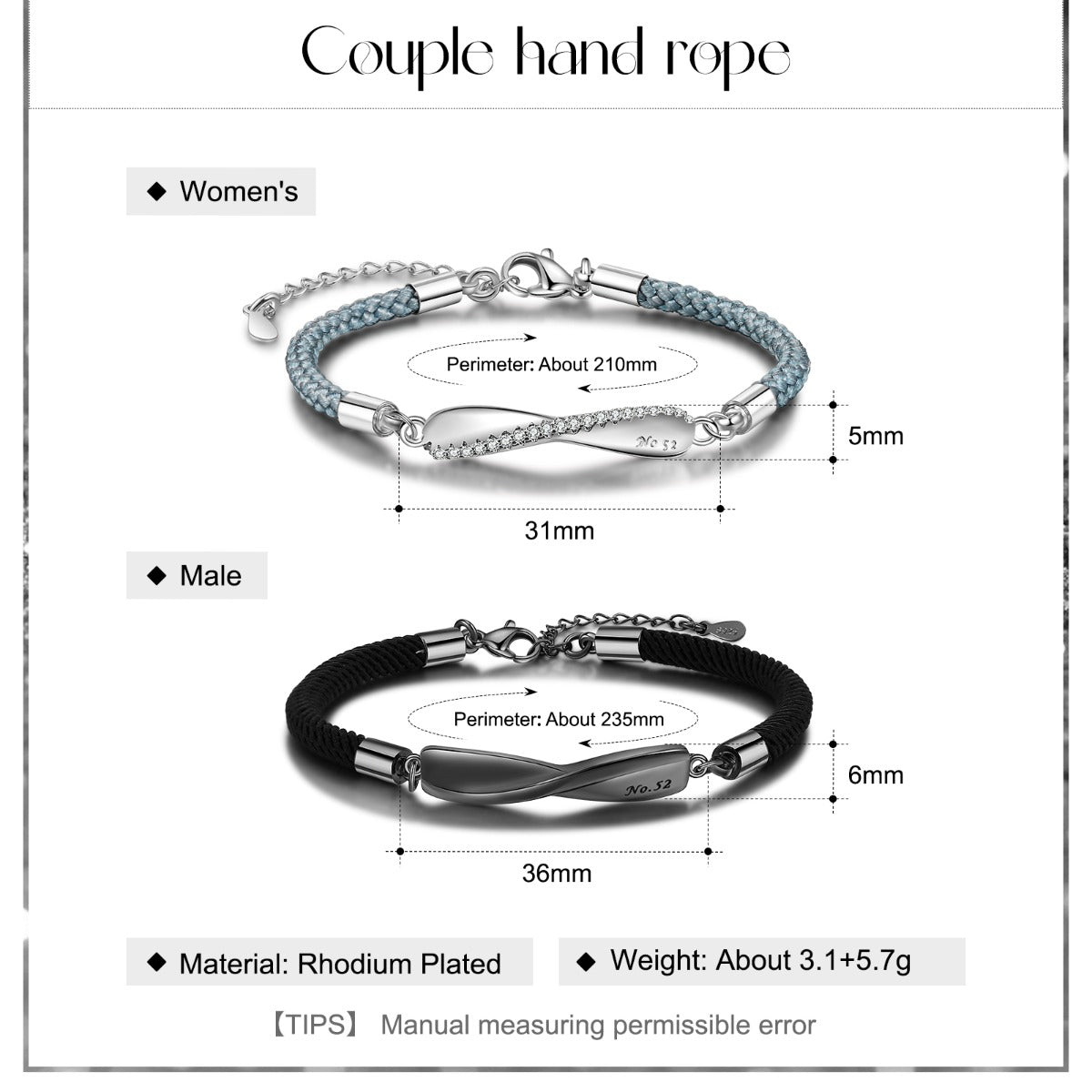 Personalised Couples Matching Bracelets - The Best Couple's Jewelry for Romantic Gift,New Arrival,Engraved Bracelets Personalisr Au