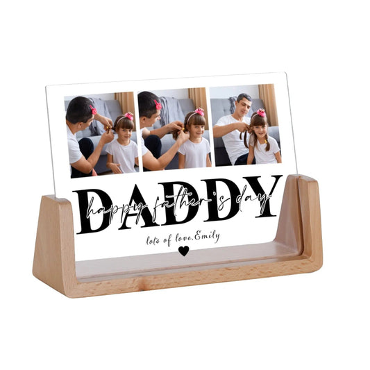 Personalised Daddy Custom Photo Frame - photo frame Personalisr Au