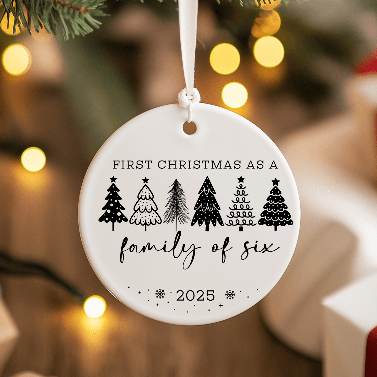 Personalised Family Tree Christmas Ornament - Christmas Ornaments Personalisr Au