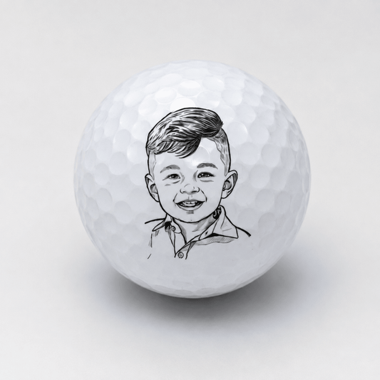 Personalised Golf Balls – Photo, Logo or Message UV Engraved