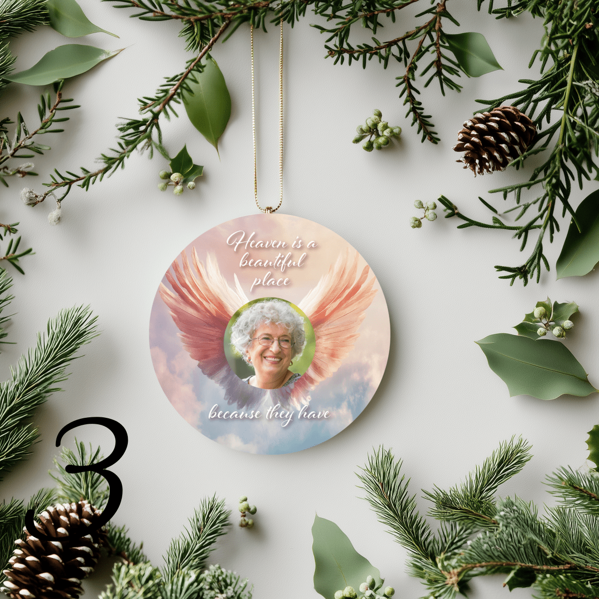 Personalised Memorial Angel Ornaments - Christmas Ornaments Personalisr Au