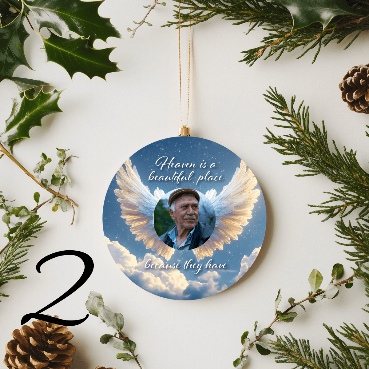 Personalised Memorial Angel Ornaments - Christmas Ornaments Personalisr Au