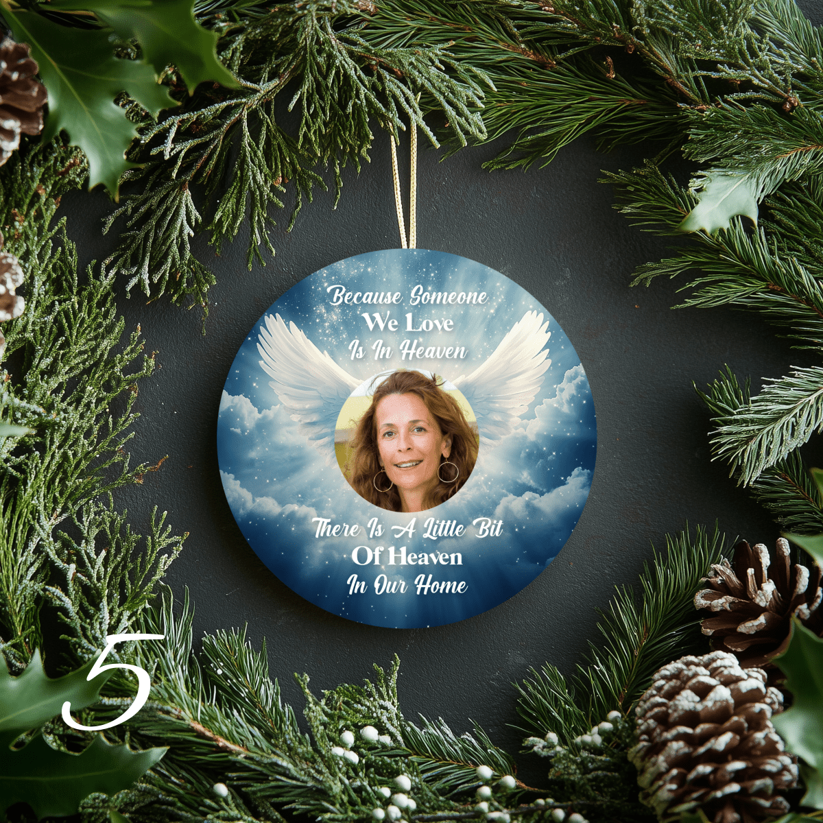 Personalised Memorial Angel Ornaments - Christmas Ornaments Personalisr Au