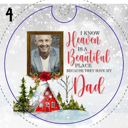 Personalised Memorial Christmas Ornaments - Christmas Ornaments Personalisr Au