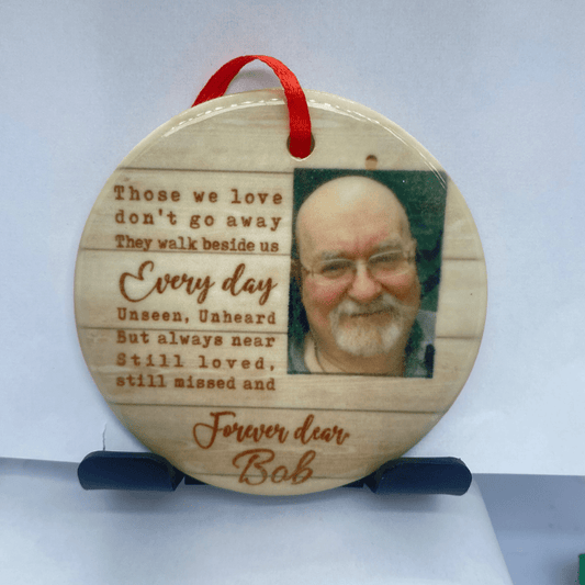 Personalised Memorial Christmas Ornaments - Christmas Ornaments Personalisr Au