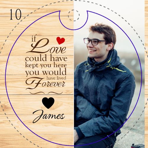 Personalised Memorial Christmas Ornaments - Christmas Ornaments Personalisr Au