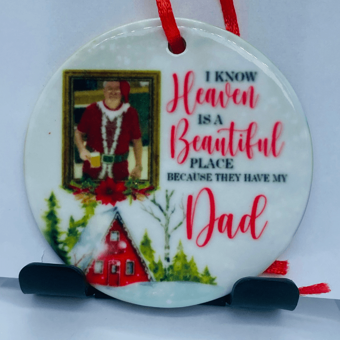 Personalised Memorial Christmas Ornaments - Christmas Ornaments Personalisr Au