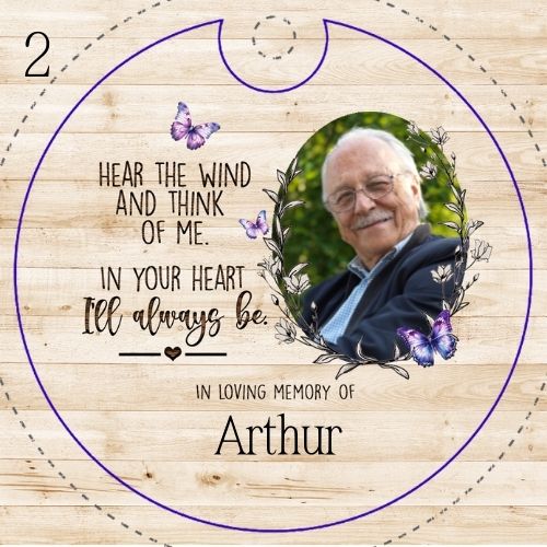 Personalised Memorial Christmas Ornaments - Christmas Ornaments Personalisr Au