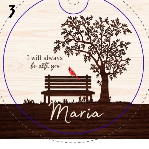 Personalised Memorial Christmas Ornaments - Christmas Ornaments Personalisr Au