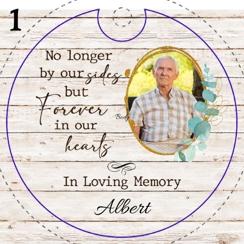 Personalised Memorial Christmas Ornaments - Christmas Ornaments Personalisr Au