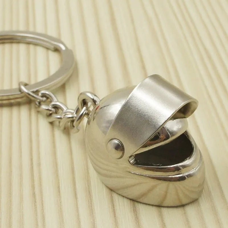 Personalised Motorcycle Helmets Keychain