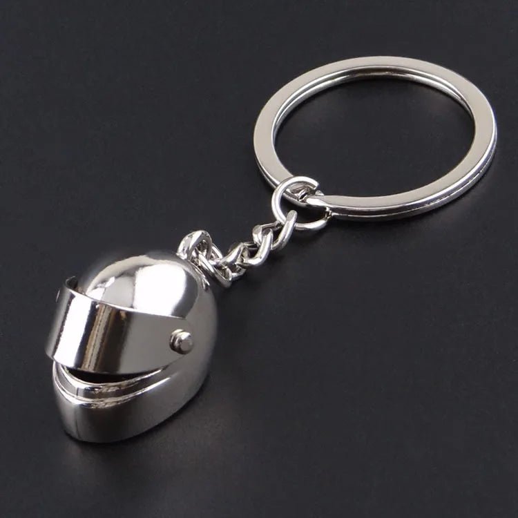 Personalised Motorcycle Helmets Keychain - Personalisr Au