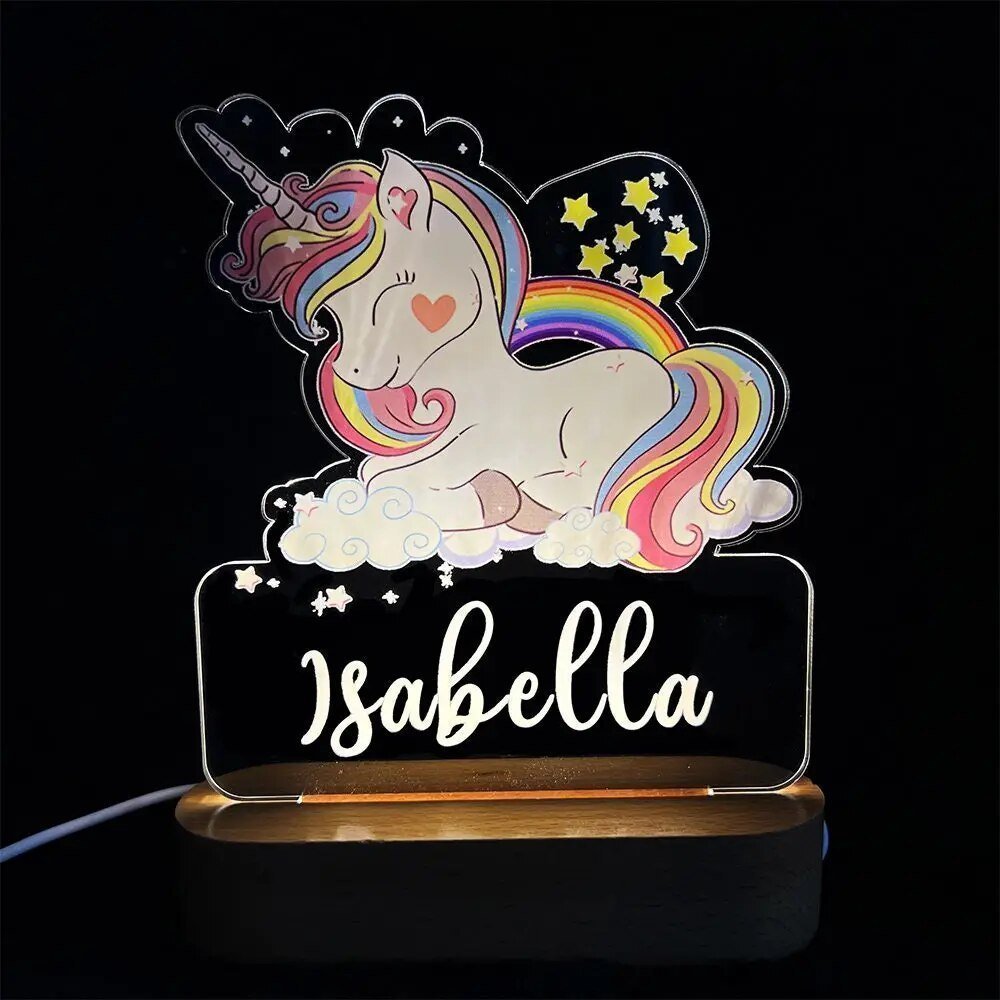 Personalised Night Light with Name - custom night light Personalisr Au