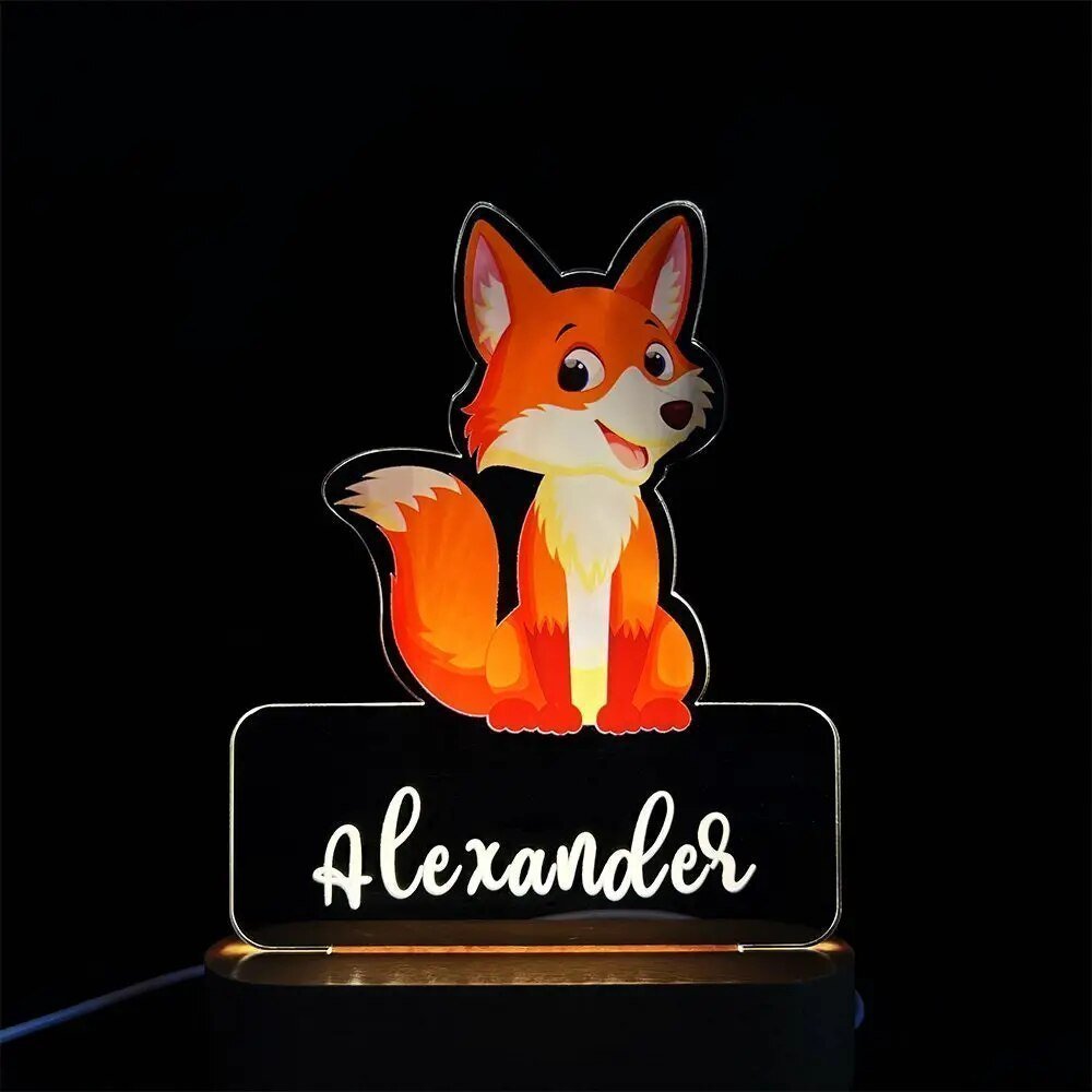 Personalised Night Light with Namecustom night light