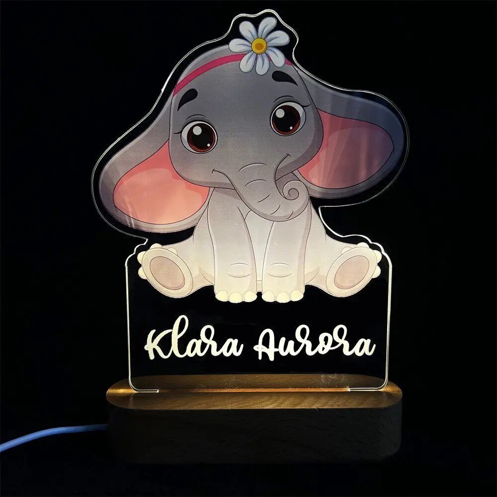 Personalised Night Light with Namecustom night light