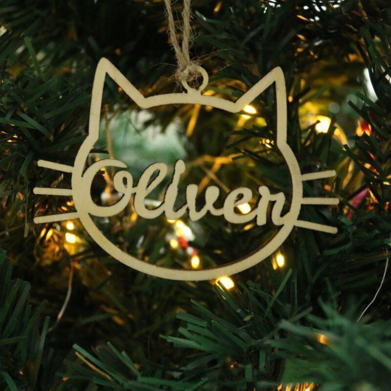 Personalised Pet Pawprint Christmas Ornament - Christmas & New Year,Ornaments Personalisr Au