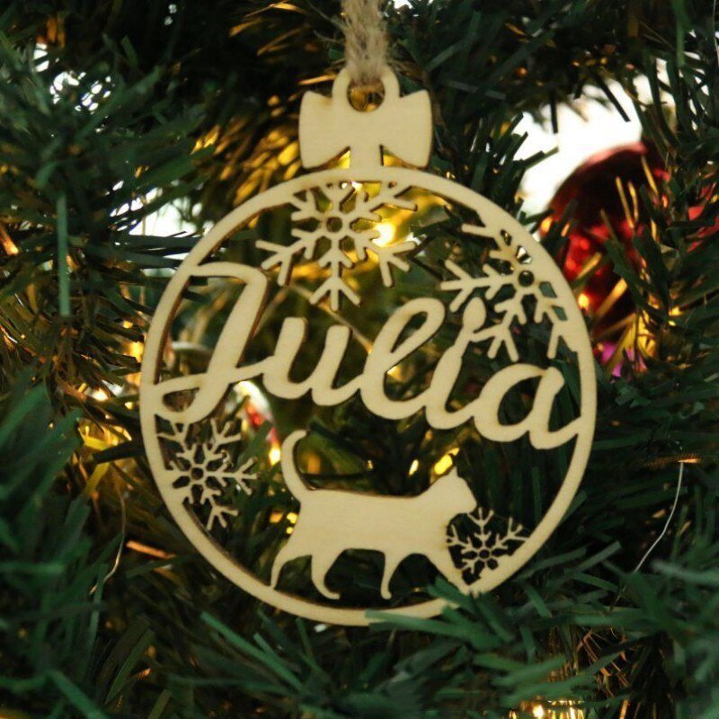Personalised Pet Pawprint Christmas OrnamentChristmas & New Year,Ornaments