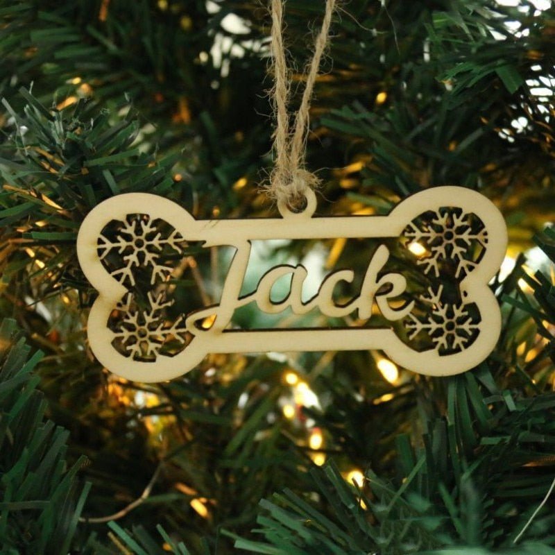 Personalised Pet Pawprint Christmas Ornament - Christmas & New Year,Ornaments Personalisr Au