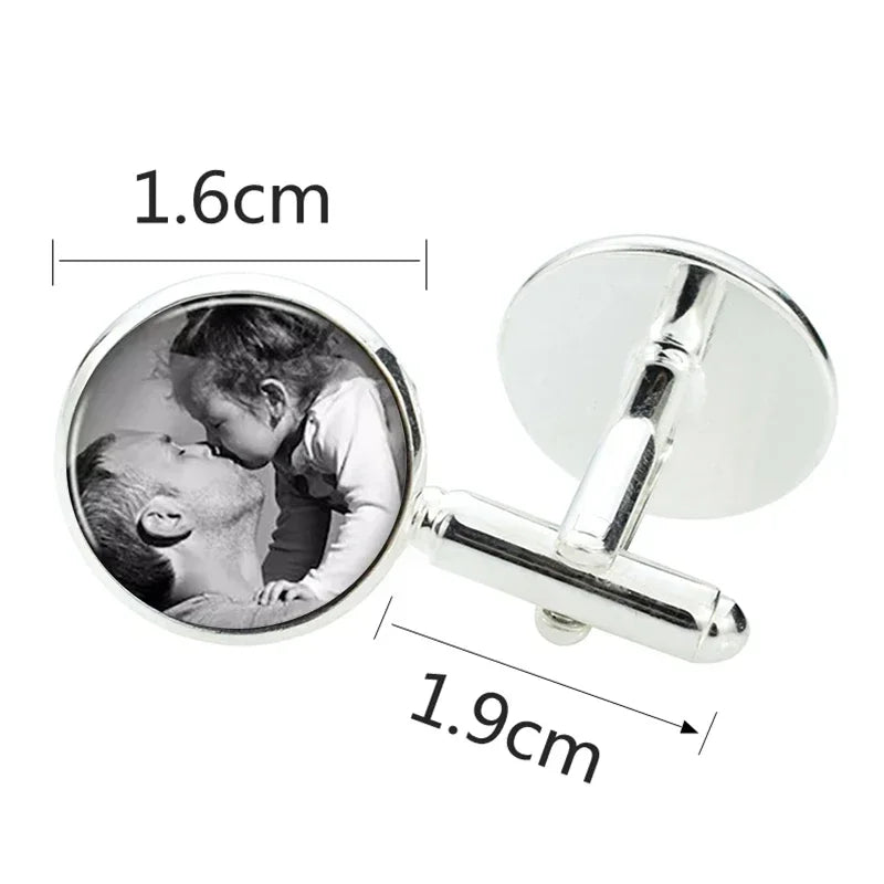Personalised Photo Cufflinks - Cufflinks Personalisr Au