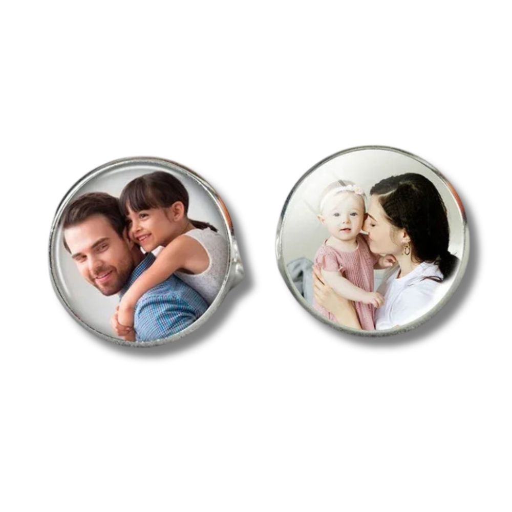 Personalised Photo Cufflinks - Cufflinks Personalisr Au