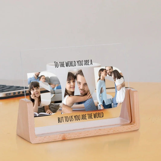 Personalised Photo DAD Photo Frame - photo frame Personalisr Au