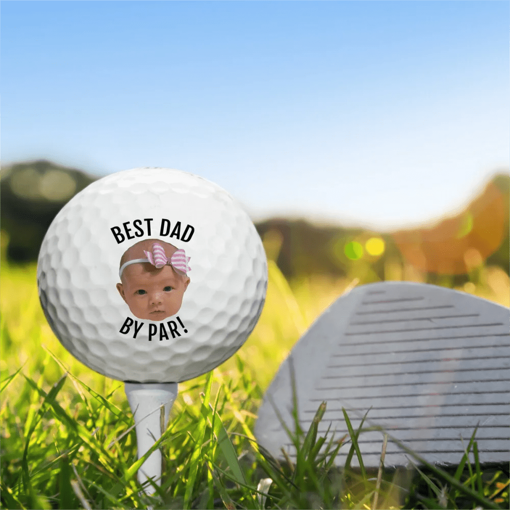 Personalised Golf Balls with Custom Photo - golf gift Personalisr Au