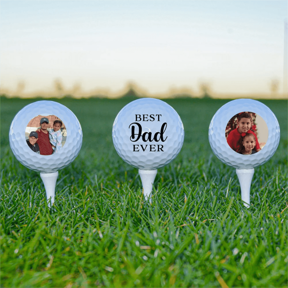 Personalised Golf Balls with Custom Photo - golf gift Personalisr Au