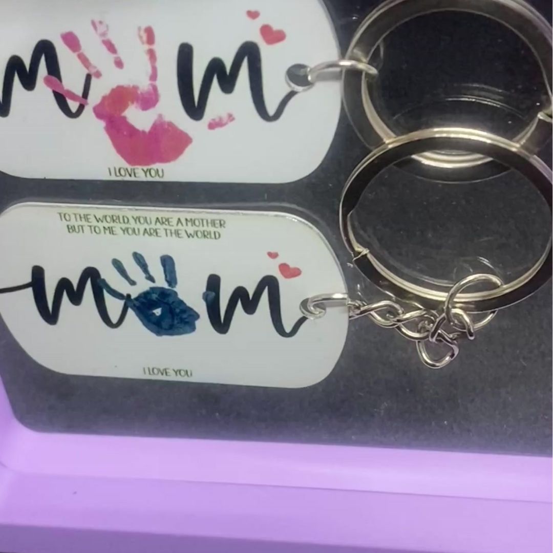 Personalised Photo Keyrings for Mum