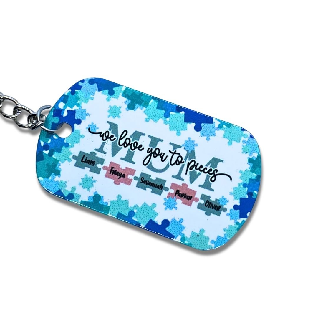 Personalised Photo Keyrings for Mum