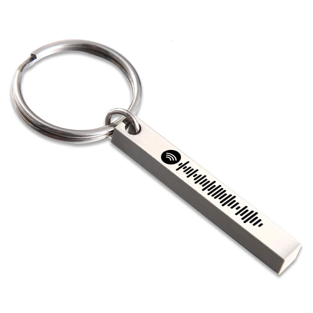 Personalised Spotify Code Key Chain - keychain Personalisr Au
