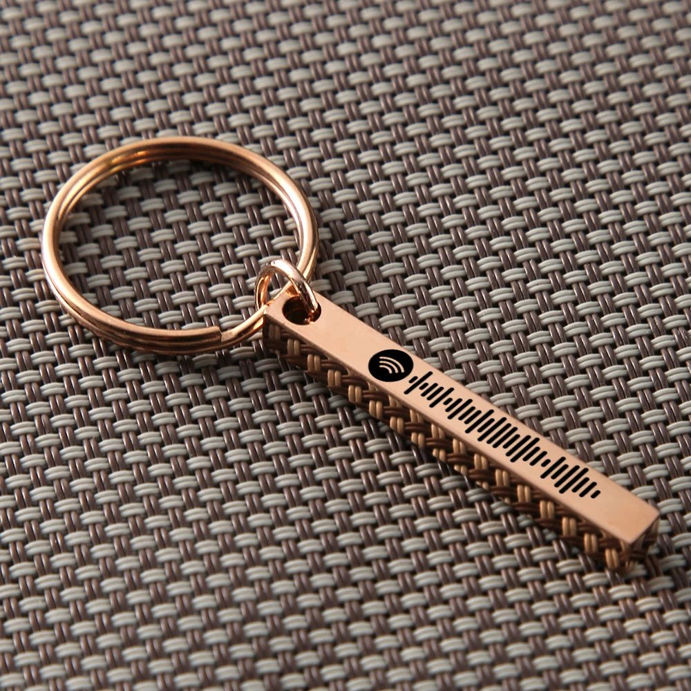 Personalised Spotify Code Key Chain - keychain Personalisr Au