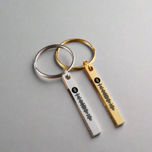 Personalised Spotify Code Key Chain - keychain Personalisr Au