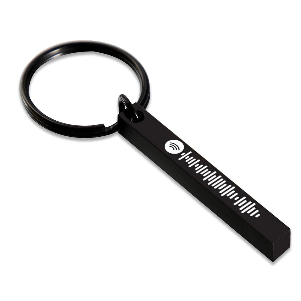 Personalised Spotify Code Key Chain - keychain Personalisr Au