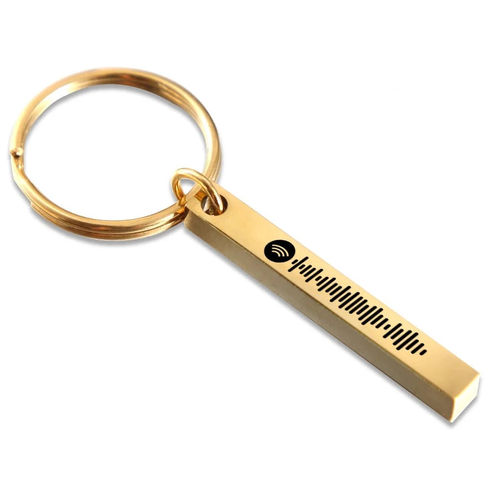 Personalised Spotify Code Key Chain - keychain Personalisr Au