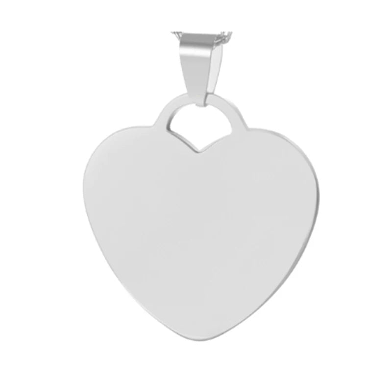 Personalised Stainless Steel Pendant Custom Engraved Keepsake - Photo Necklaces Personalisr Au