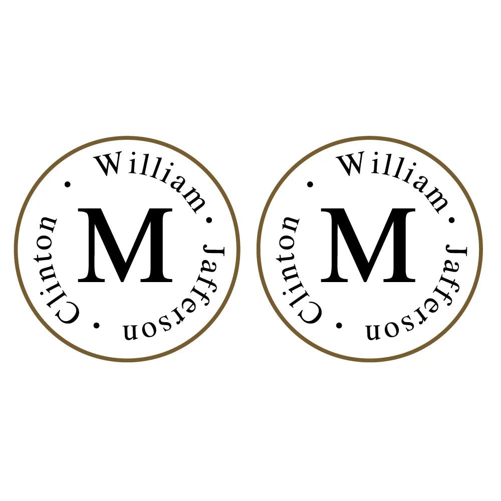 Personalised Wooden Cufflinks - Cufflinks Personalisr Au
